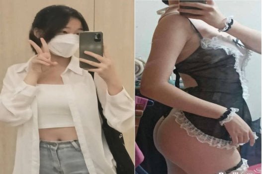 Nàng quyến rũ làm anh chàng mê mệt