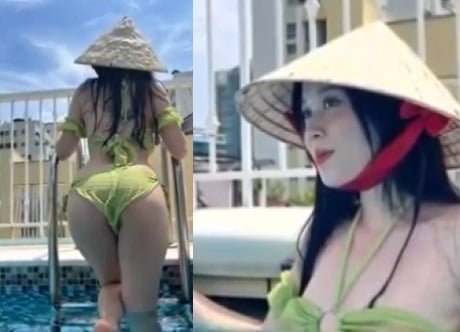 Sex Cao Thanh Tuyền hừng hực đụ ngoài bể